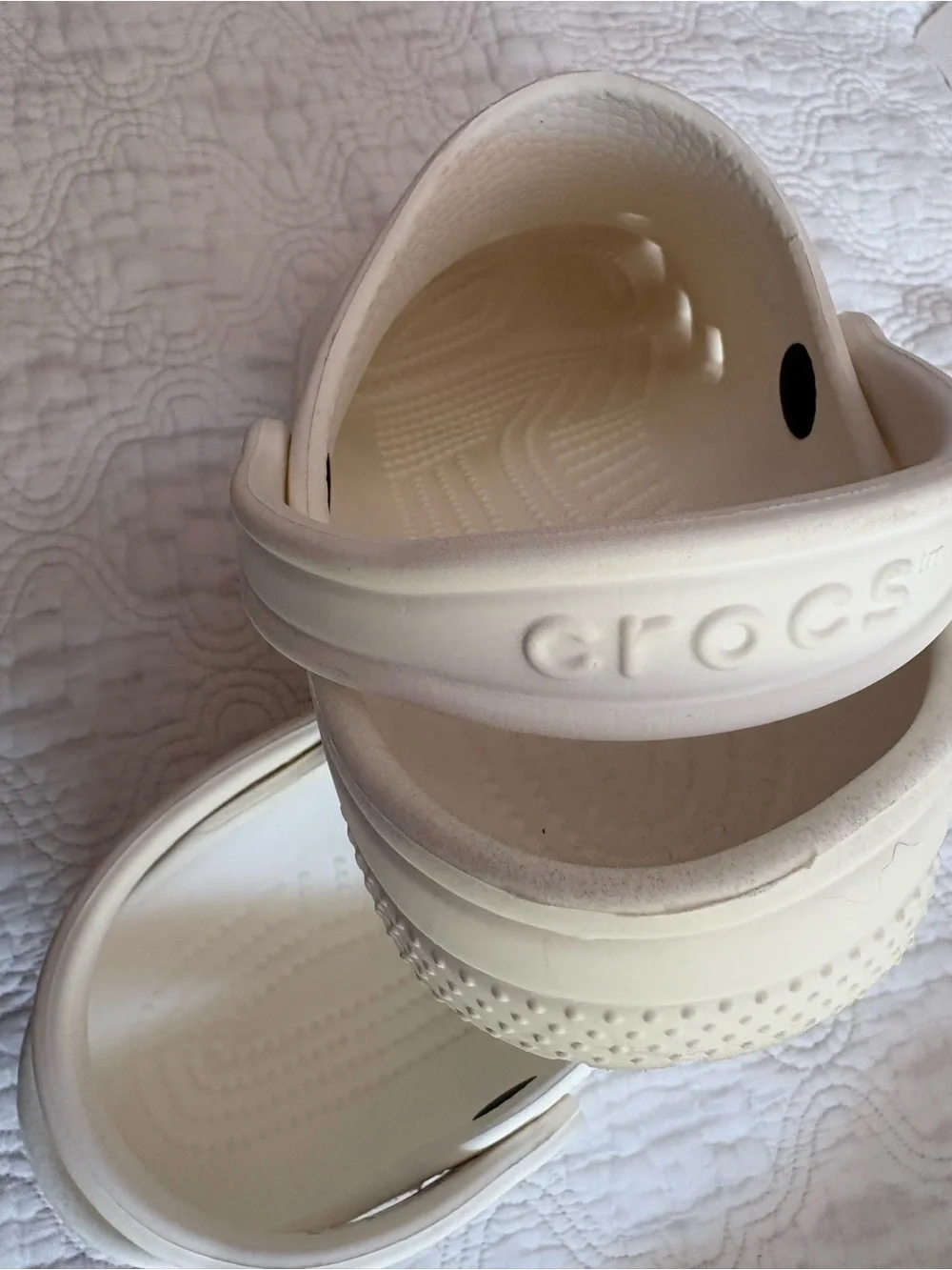 CROCS Kids Classic Clog in White